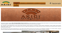 Desktop Screenshot of akiciotomasyon.com